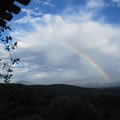 Rainbow over the valley